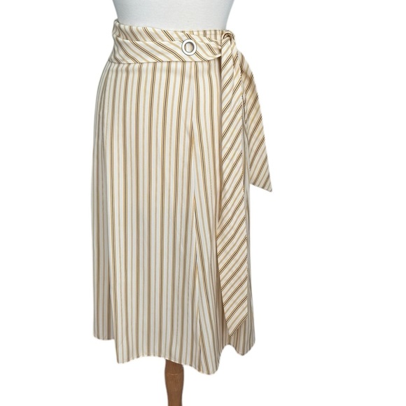 NEW Rag & Bone New York Felix Silk Midi Skirt Size 2 - Picture 1 of 7